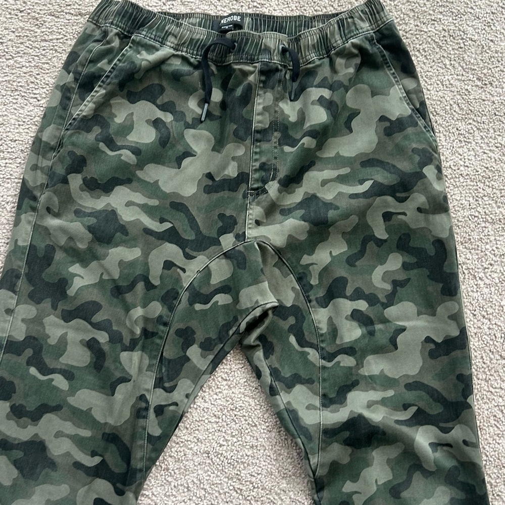 Camo Jogger Pants